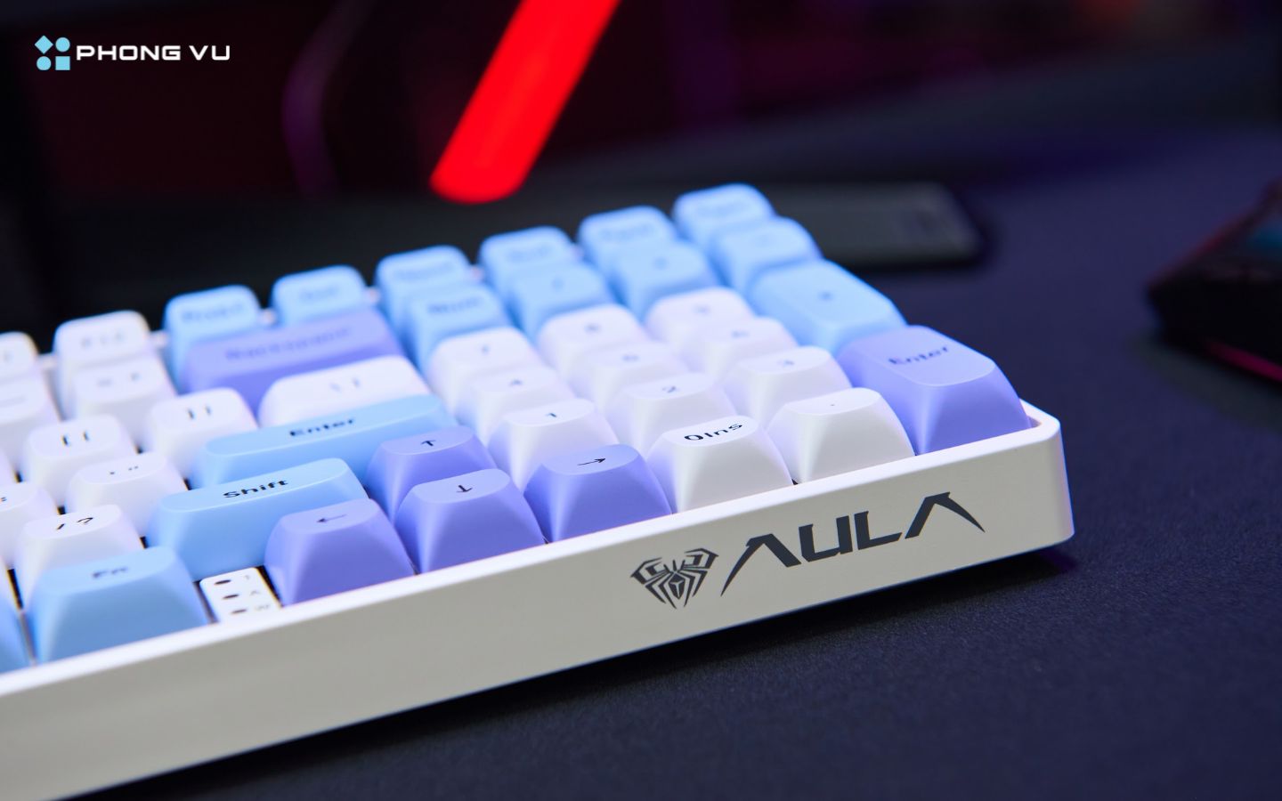 Đánh giá bàn phím cơ AULA S100 Pro: Lựa chọn phổ thông đáng cân nhắc 5 Bàn phím cơ AULA S100 Pro với pin 4000mAh cho thời gian sử dụng lâu dài, sạc qua USB Type-C