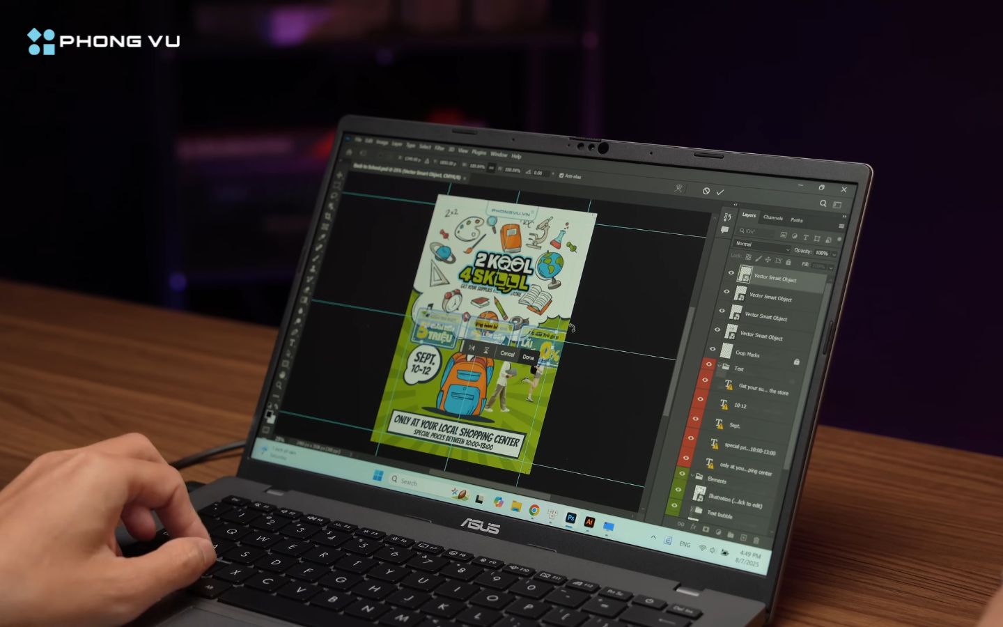 Laptop ASUS Vivobook S14 S3407CA xử lý AI với Intel Core Ultra, NPU 13 TOPS cho hiệu năng mạnh mẽ đa tác vụ