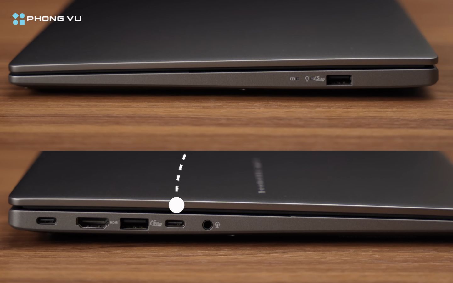 Hệ thống cổng kết nối của S3407CA khá đầy đủ mang lại sự linh hoạt tối đa cho người dùng