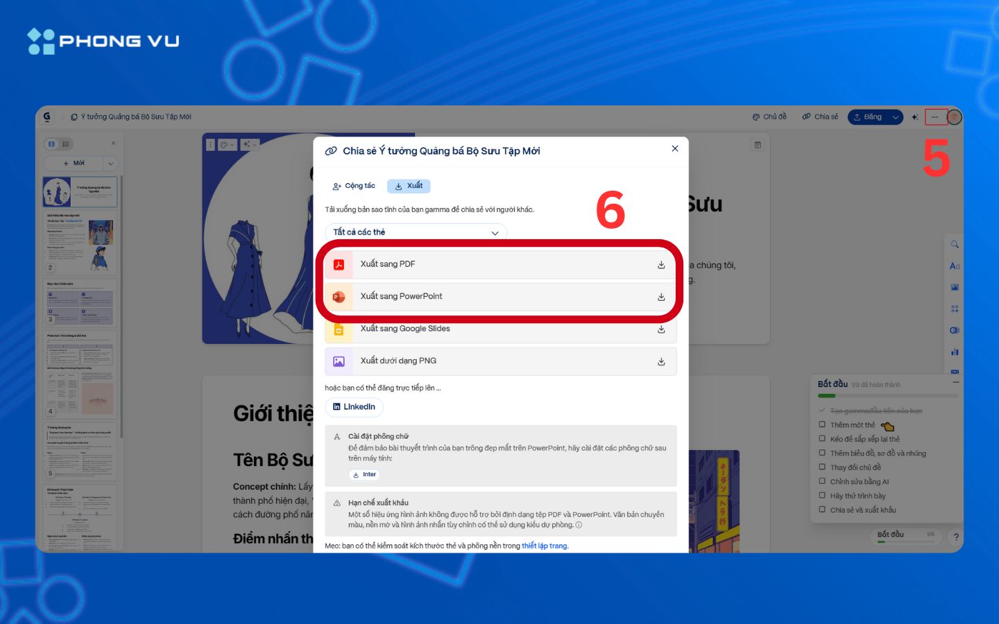 Hướng dẫn dùng ChatGPT làm PowerPoint bằng công cụ Gamma App