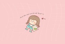Top hình nền cute có chữ cực dễ thương, hot trend 2025 Hình nền cute