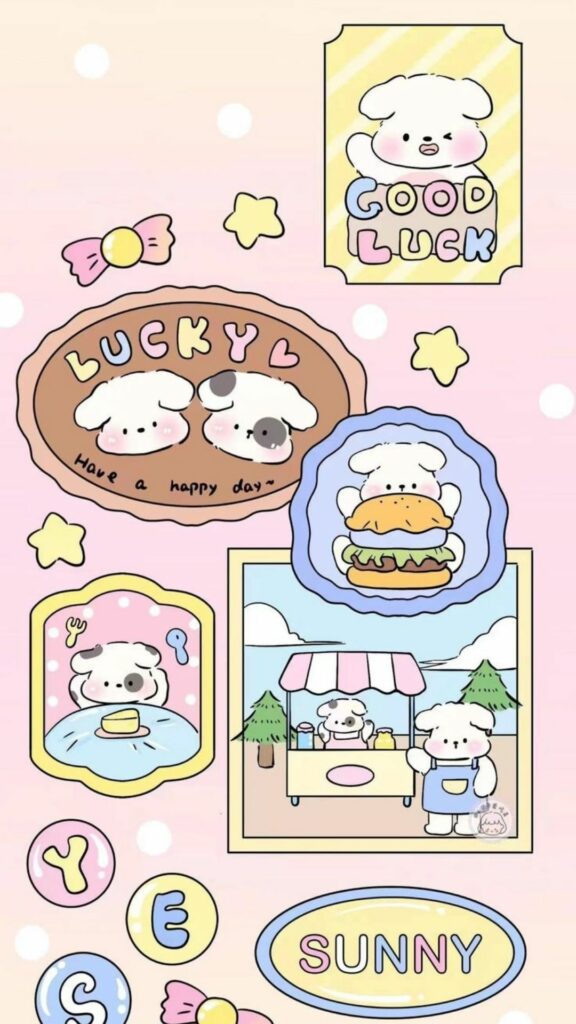 hinh nen cute co chu 43