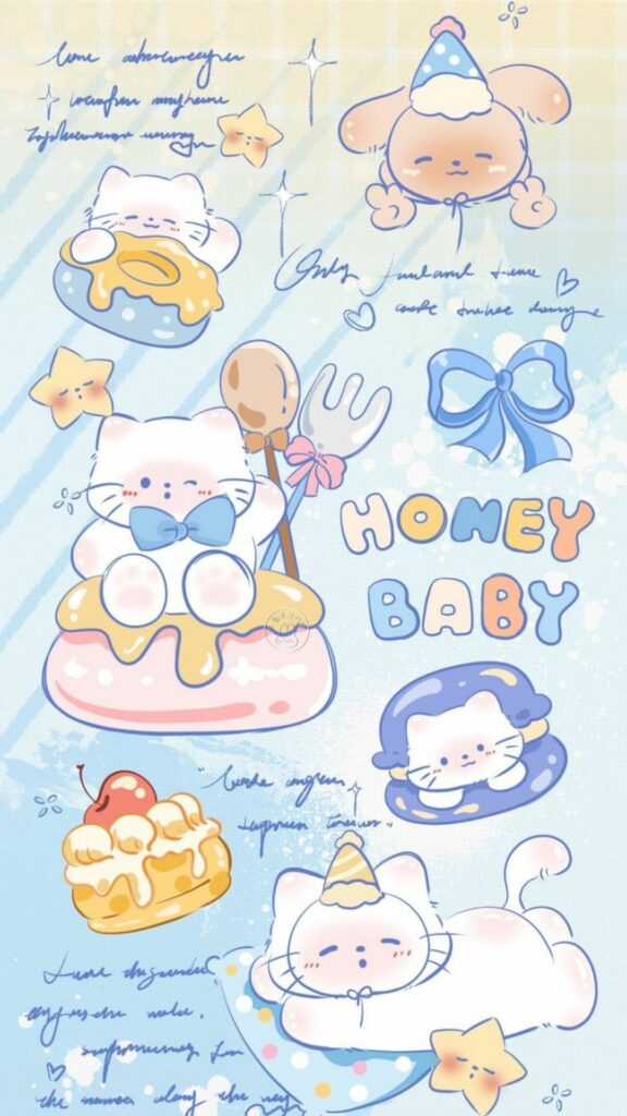 hinh nen cute co chu 52