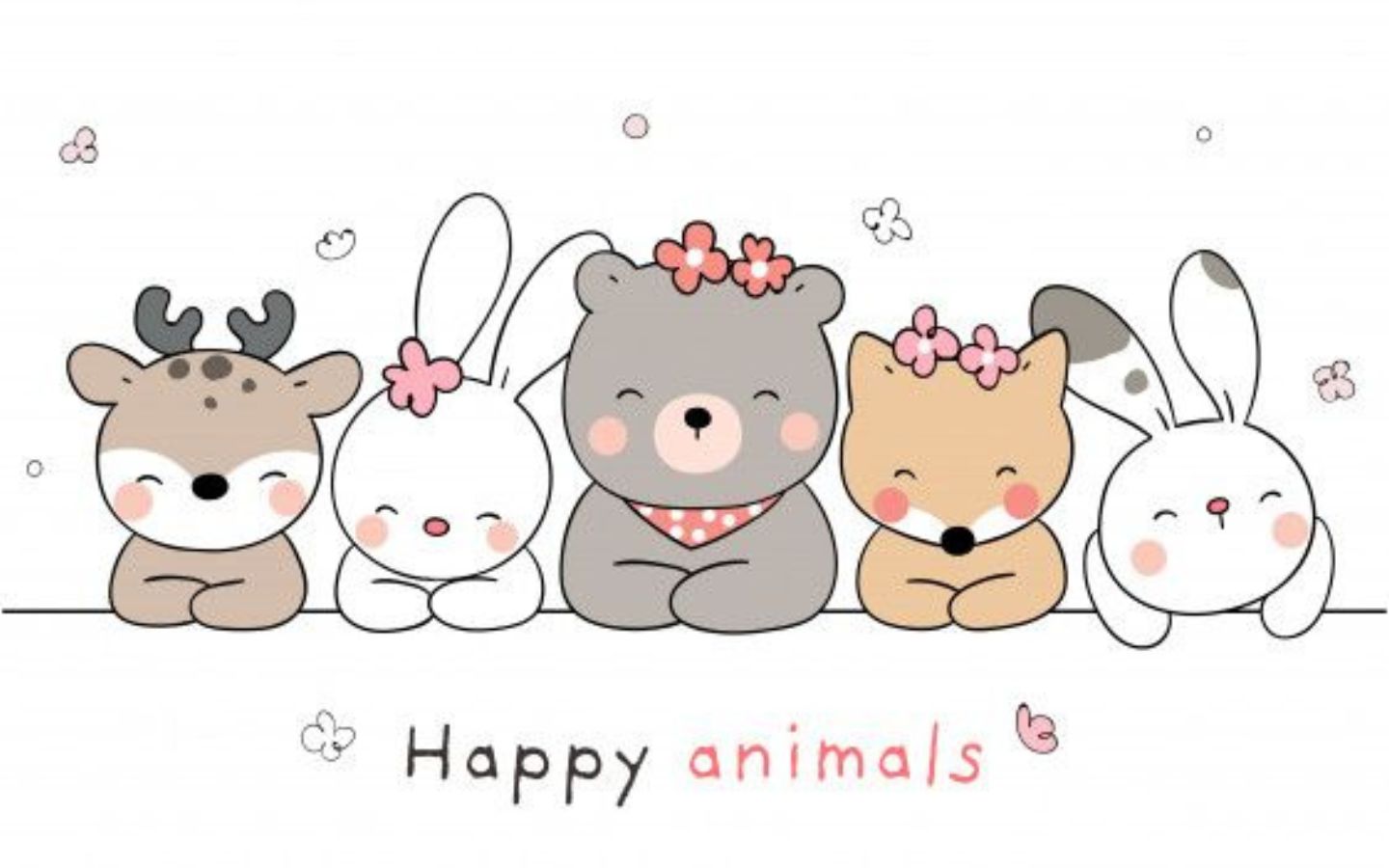 Mẫu ảnh nền cute dành cho máy tính