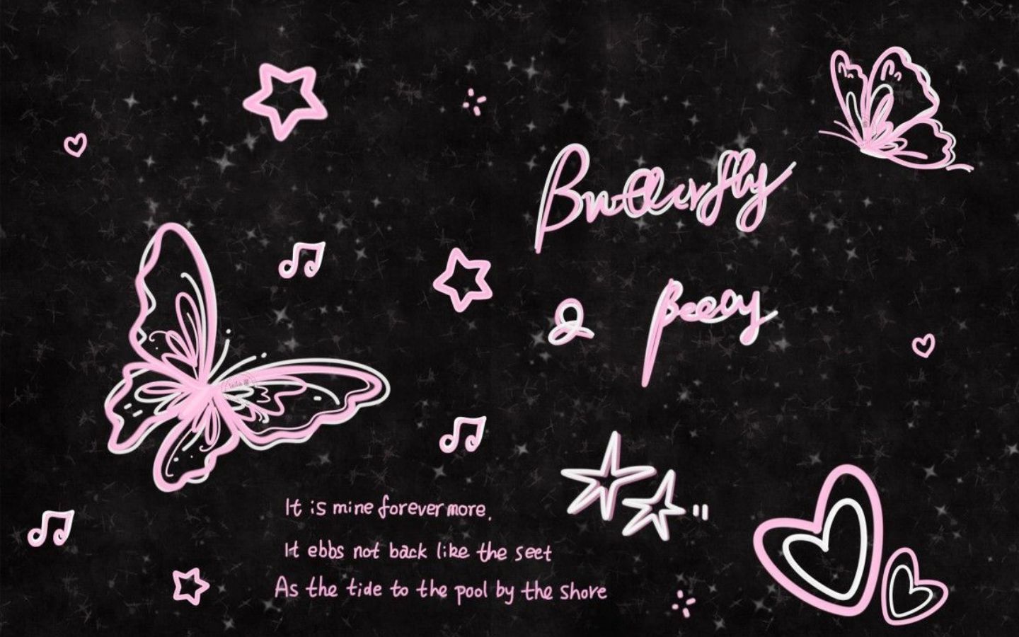 Hình nền máy tính dễ thương với nhiều họa tiết cute