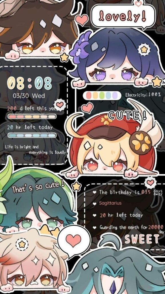 hinh nen cute co chu 96