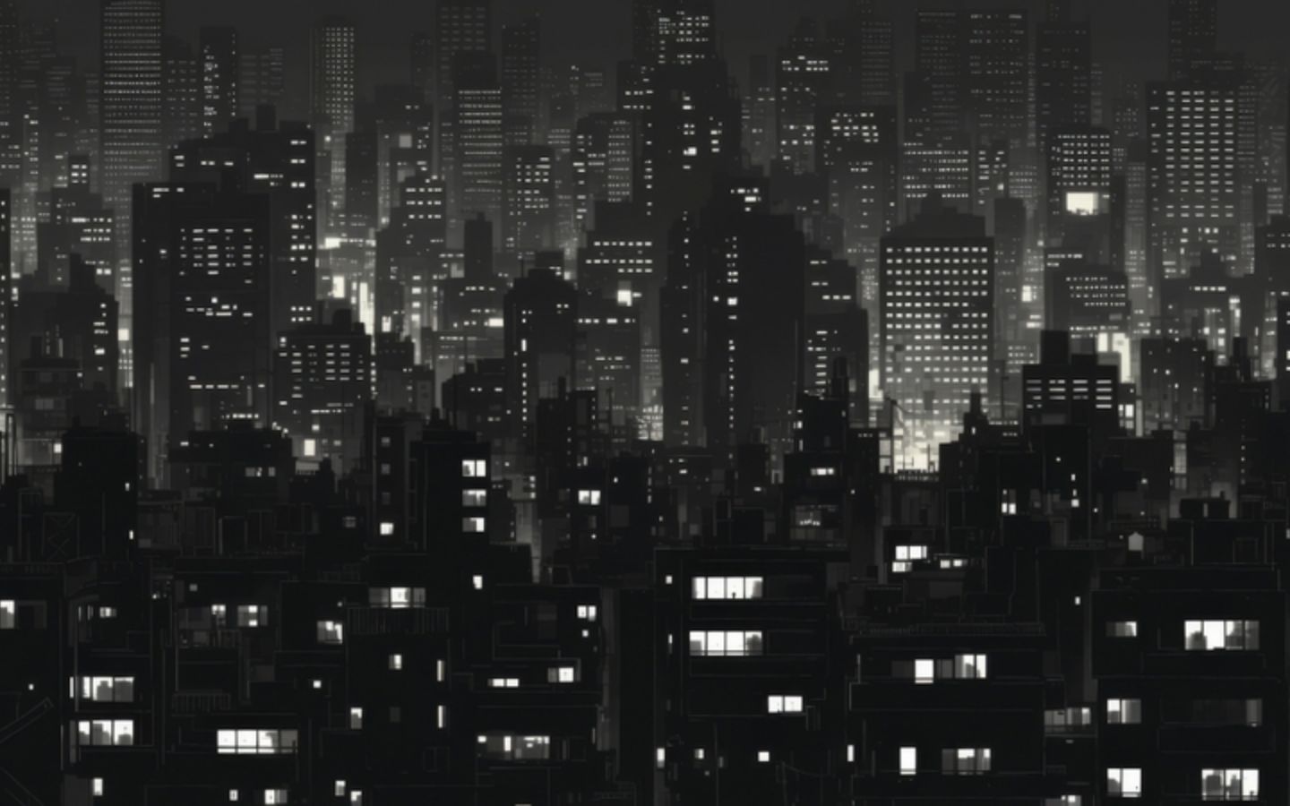 Tổng hợp hình nền đen buồn trên máy tính