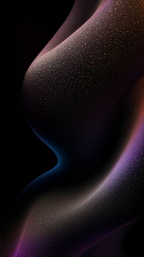 Hình nền iPhone 17 tím mộng mơ