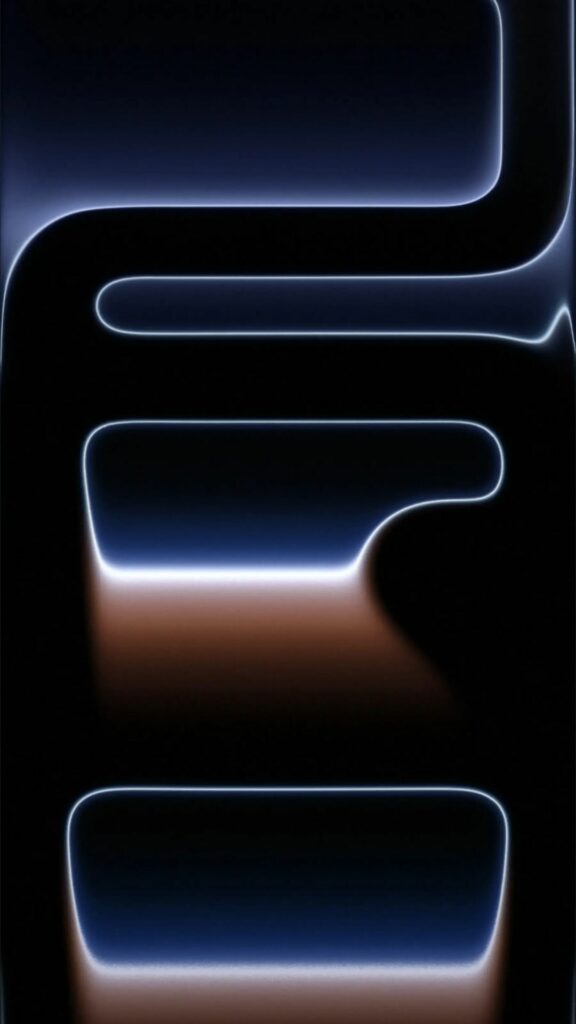 Mẫu hình nền iPhone 17 Pro/Pro Max thể hiện tính chuyên nghiệp với hiệu ứng ánh sáng độc đáo