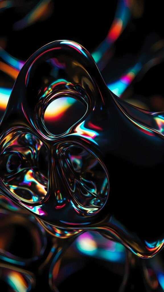 Bong bóng kim loại đa sắc, ảo diệu và huyền bí