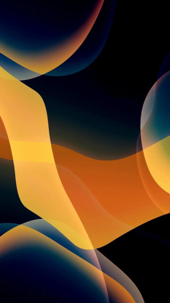 Bong bóng màu cam phát sáng, bay bổng