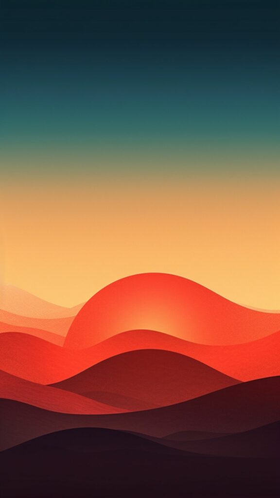 Phong cảnh núi non huyền ảo, hoàng hôn tuyệt đẹp