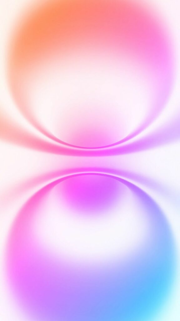 Hai quả cầu màu hồng tím nổi bật