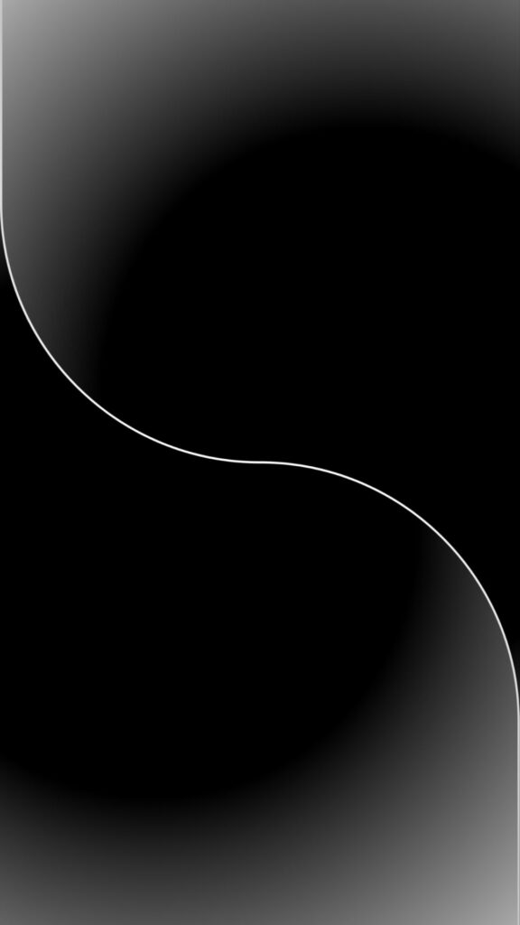 Nét cong mềm mại, tối giản nhưng vô cùng tinh tế trên nền đen huyền bí