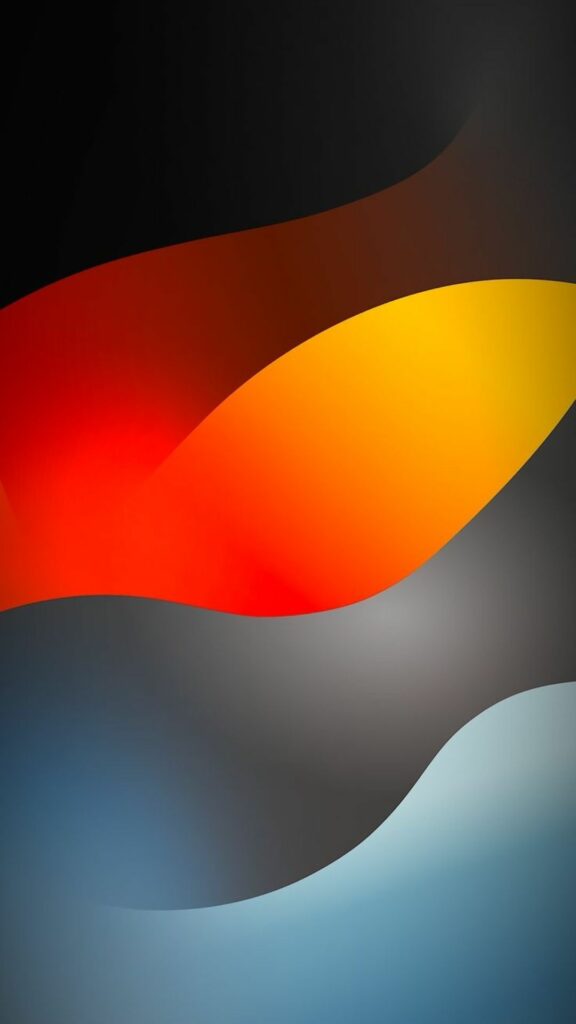 Những đường cong uyển chuyển với màu sắc nóng ấm