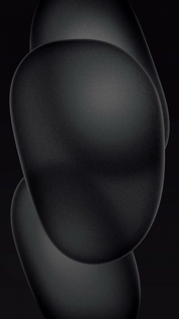 Đường cong màu đen xám thể hiện vẻ đẹp đơn giản nhưng không hề đơn điệu