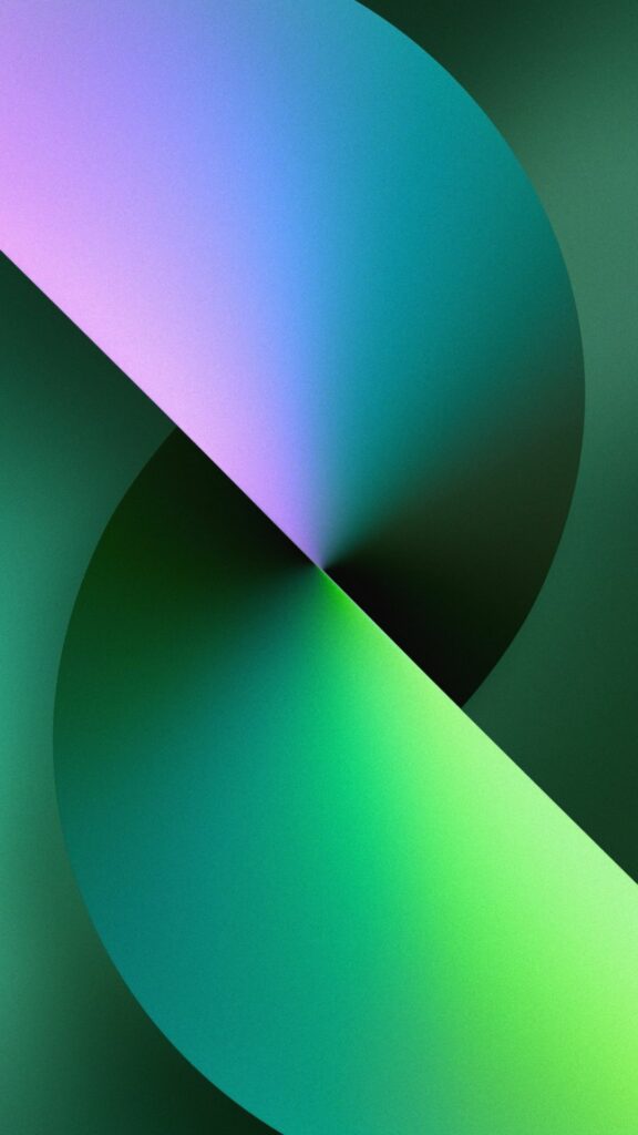 Sự hòa quyện giữa màu xanh lá và tím, mang lại cảm giác tươi mới