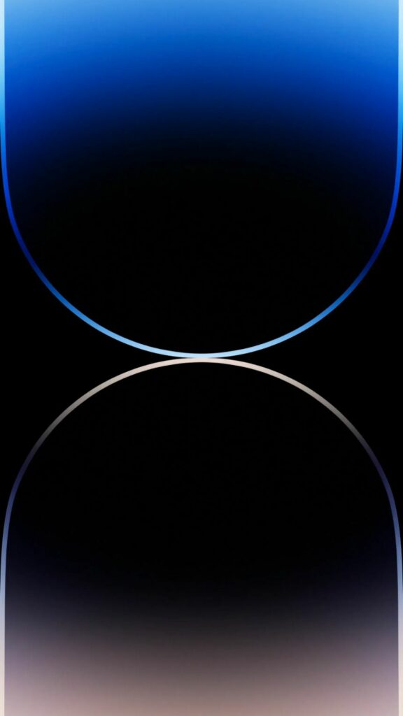 Những đường tròn ánh sáng nổi bật trên nền trắng