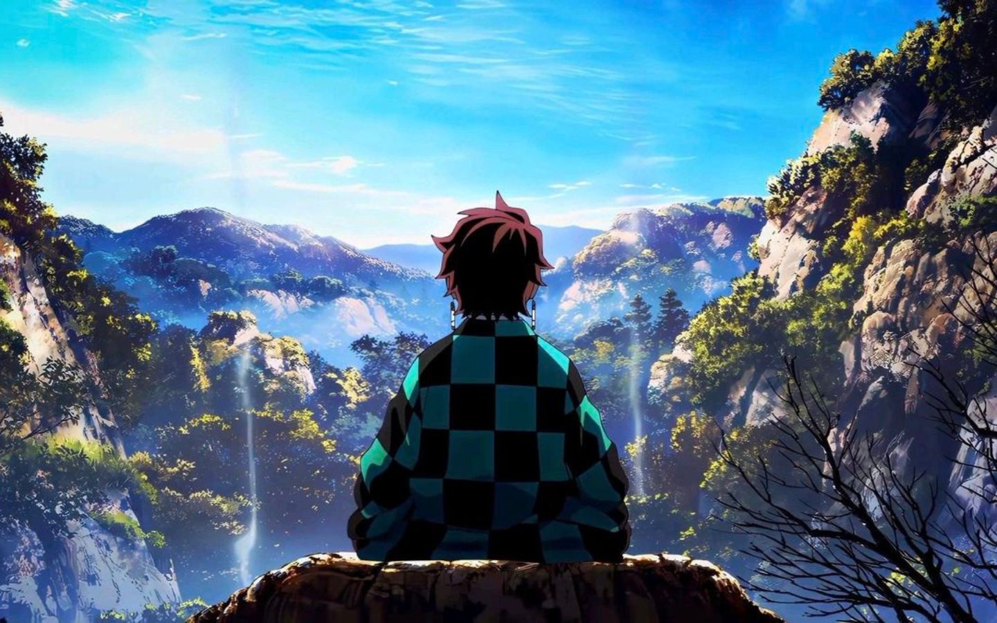 Tải ngay hình nền bộ tứ bá đạo Kimetsu No Yaiba: Tanjiro, Nezuko, Zenitsu, Inosuke 13 Tanjiro là người nhân hậu và luôn hướng về quê hương