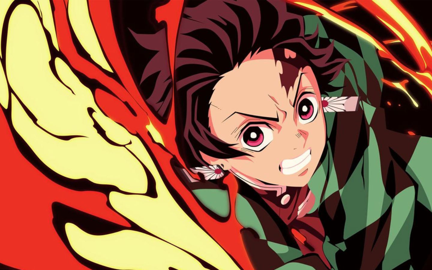 Tải ngay hình nền bộ tứ bá đạo Kimetsu No Yaiba: Tanjiro, Nezuko, Zenitsu, Inosuke 18 Tanjiro Kamado sở hữu sức mạnh nổi bật