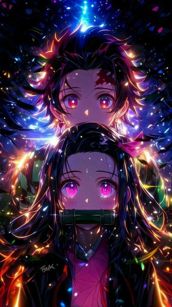 Tải ngay hình nền bộ tứ bá đạo Kimetsu No Yaiba: Tanjiro, Nezuko, Zenitsu, Inosuke 27 hinh nen kimetsu no yaiba 32