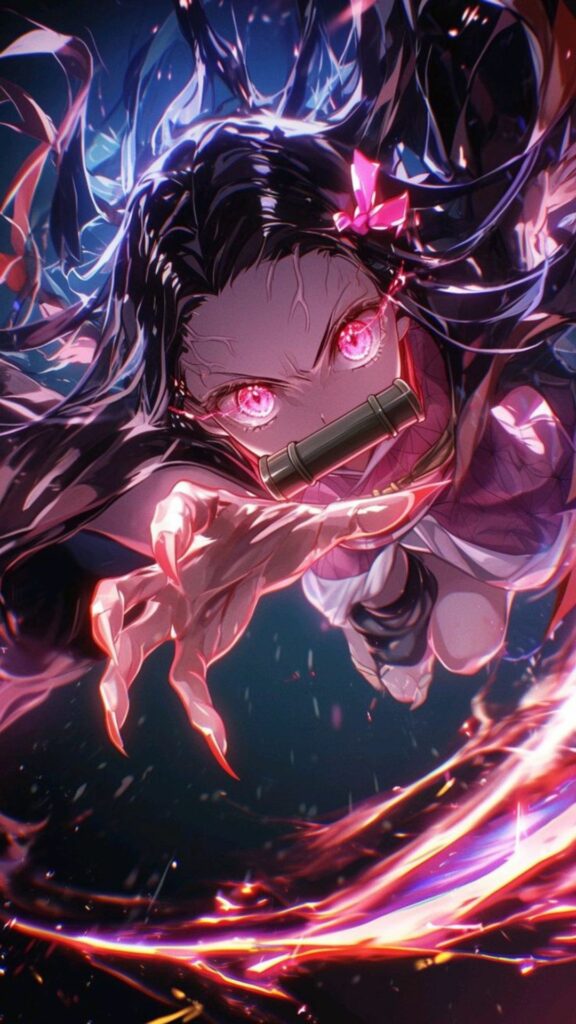 Tải ngay hình nền bộ tứ bá đạo Kimetsu No Yaiba: Tanjiro, Nezuko, Zenitsu, Inosuke 28 hinh nen kimetsu no yaiba 33