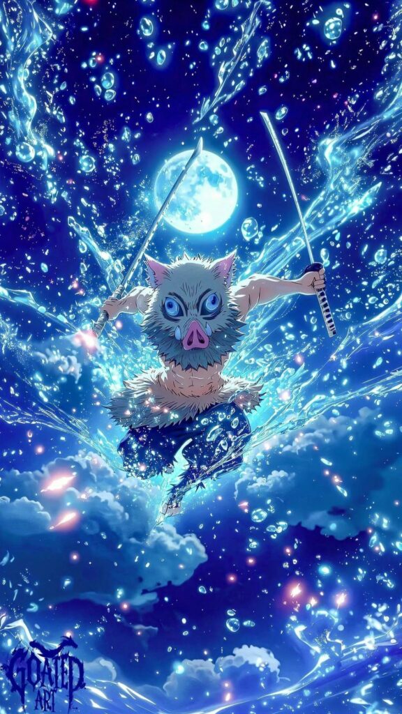 Tải ngay hình nền bộ tứ bá đạo Kimetsu No Yaiba: Tanjiro, Nezuko, Zenitsu, Inosuke 33 hinh nen kimetsu no yaiba 38