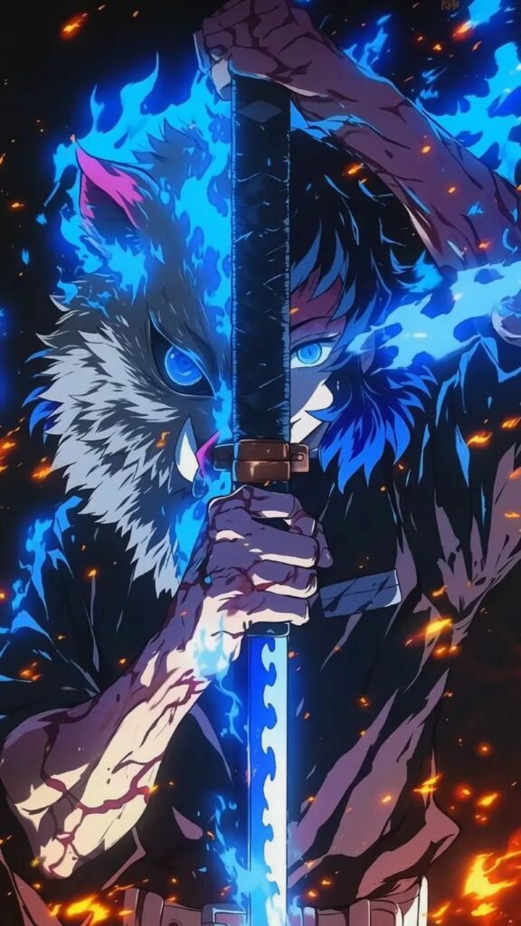 Tải ngay hình nền bộ tứ bá đạo Kimetsu No Yaiba: Tanjiro, Nezuko, Zenitsu, Inosuke 35 hinh nen kimetsu no yaiba 40