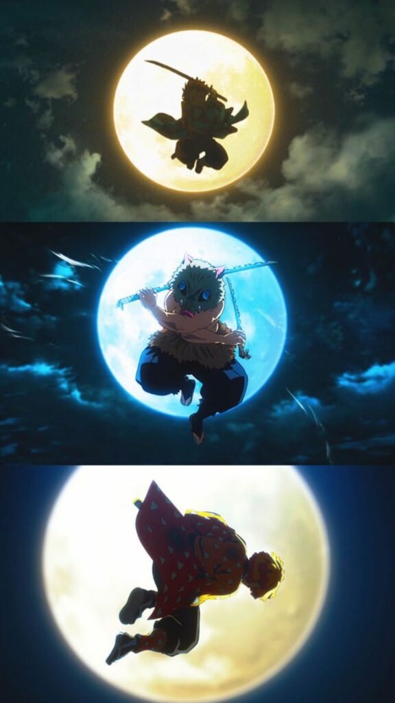 Tải ngay hình nền bộ tứ bá đạo Kimetsu No Yaiba: Tanjiro, Nezuko, Zenitsu, Inosuke 38 hinh nen kimetsu no yaiba 43