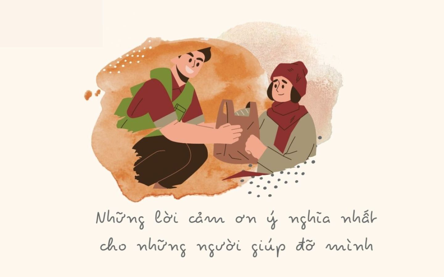 Sự giúp đỡ dù nhỏ bé cũng đáng trân trọng