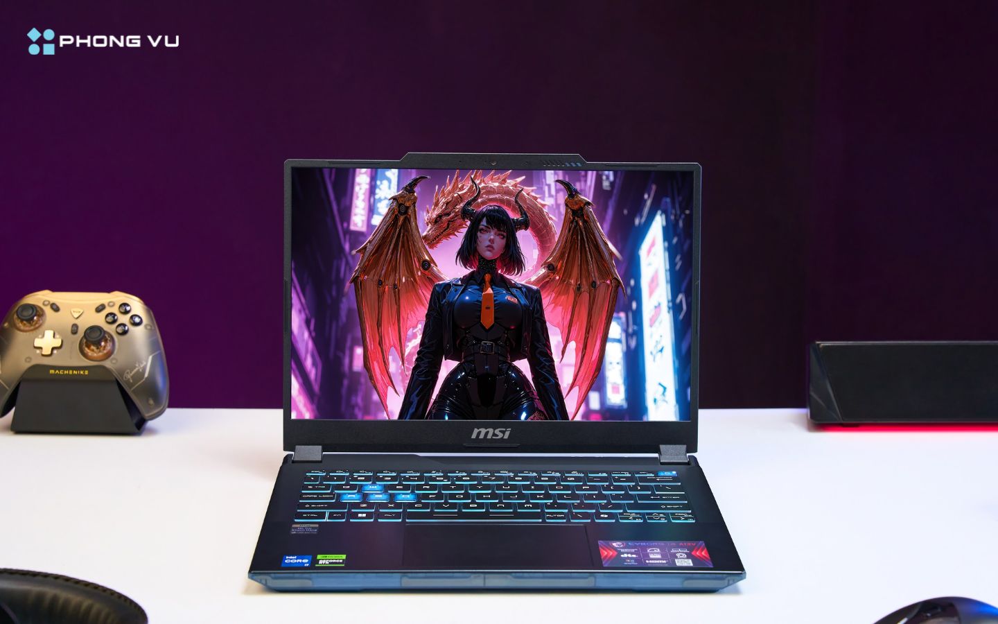 Đánh giá MSI Cyborg 14 A13VE - 090VN: Lựa chọn laptop gaming 14 inch nhỏ gọn giá rẻ 2 Độ phủ màu 100% sRGB là lợi thế lớn, hiếm thấy ở phân khúc