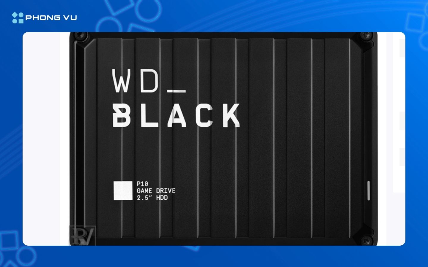 Top 10 ổ cứng HDD tốt nhất dành cho PC hiện nay 1 Ổ cứng di động HDD WD Black P10 Game Drive 2TB