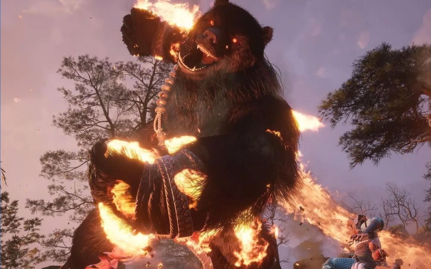 Hắc Hùng Tinh - boss cuối tại núi Hắc Phong