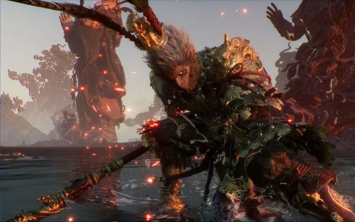 Đại Thánh Tàn Khu - phần ý thức còn sót lại của Tề Thiên Đại Thánh và cũng là boss cuối trong game.