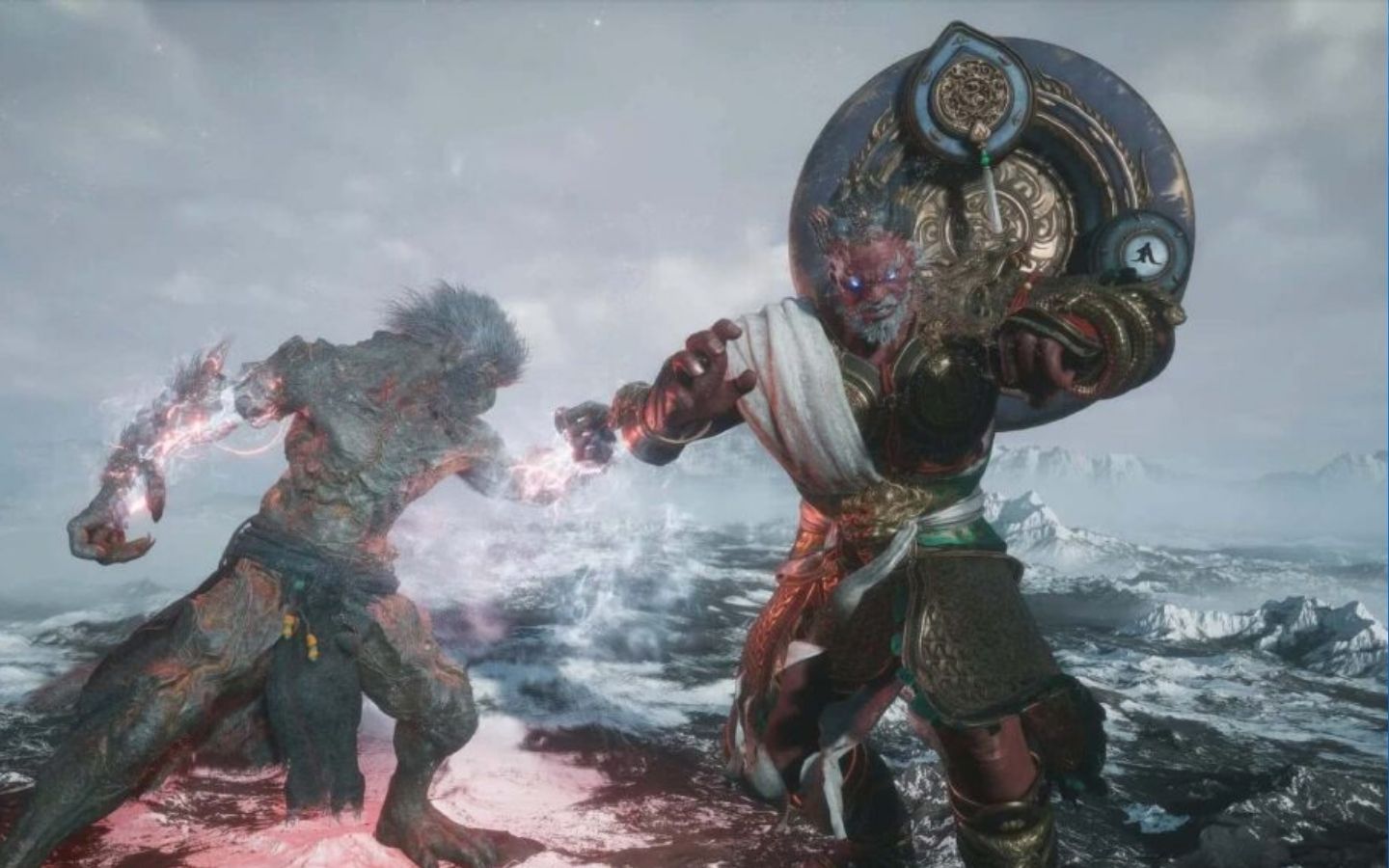 Thiên Mệnh Nhân hóa khổng lồ, đối đầu Tứ Đại Thiên Vương.