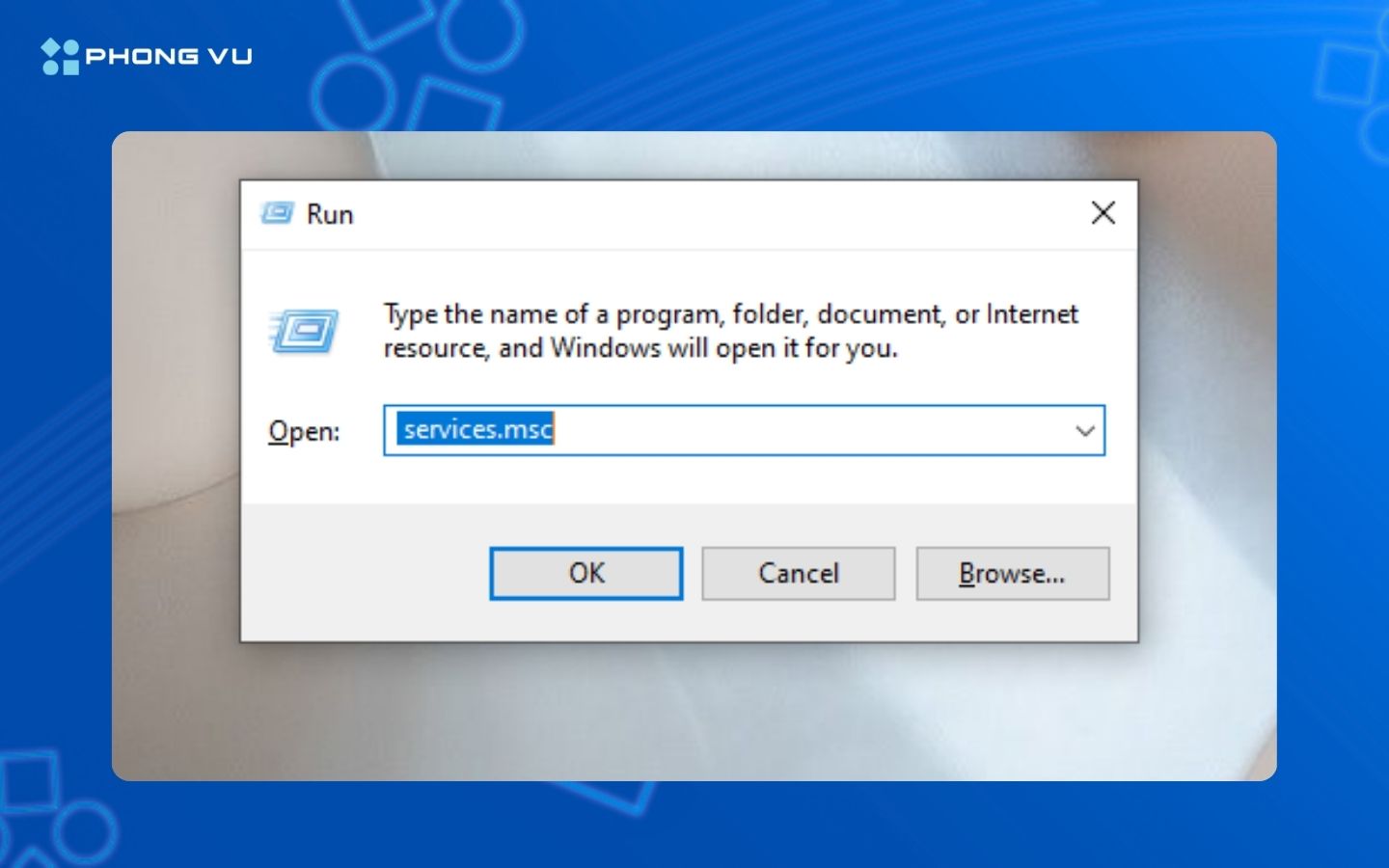 Tắt dịch vụ cập nhật Windows trong Windows 11
