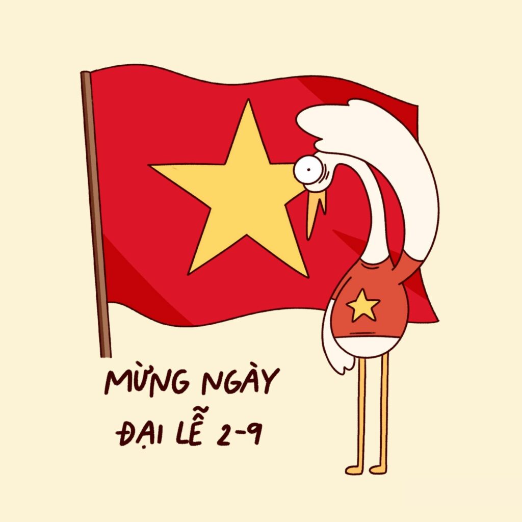 Chào tháng 9, chào ngày độc lập của Việt Nam