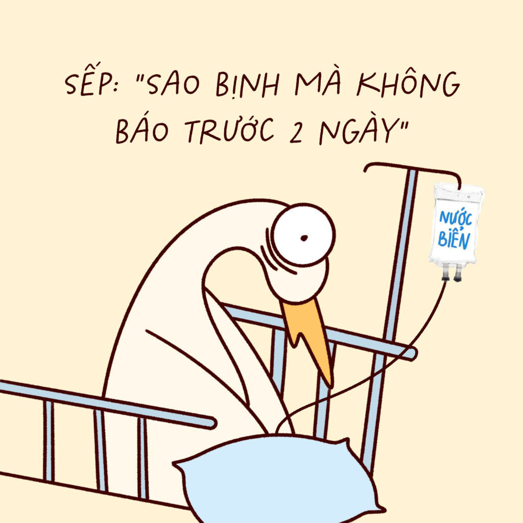 Thế giới này không công bằng, bệnh phải báo trước 2 ngày