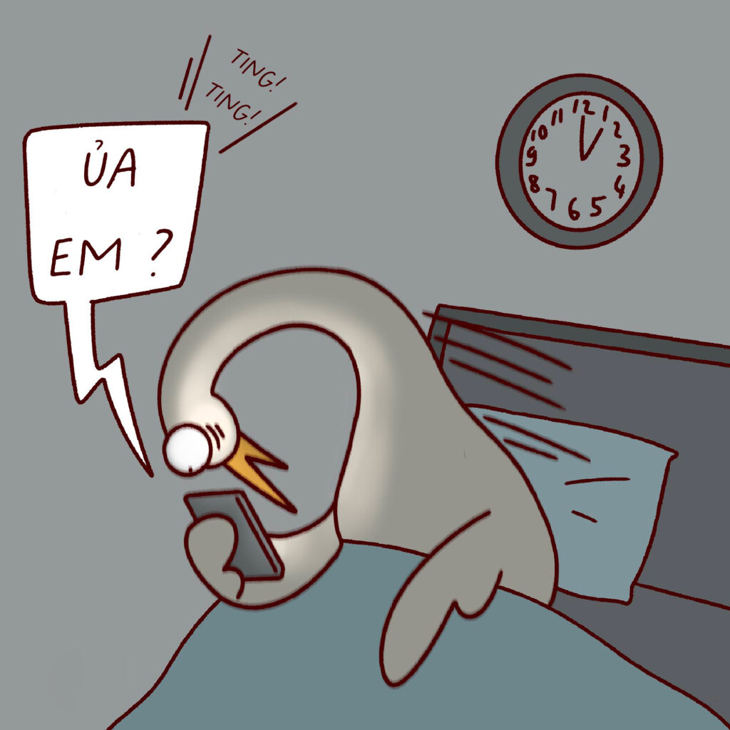 Trời ơi, nửa đêm cũng không yên với sếp