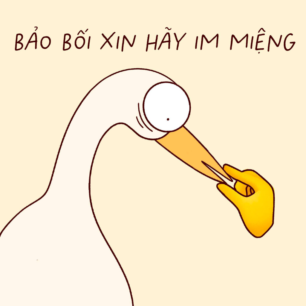 Bảo bối xin hãy im miệng