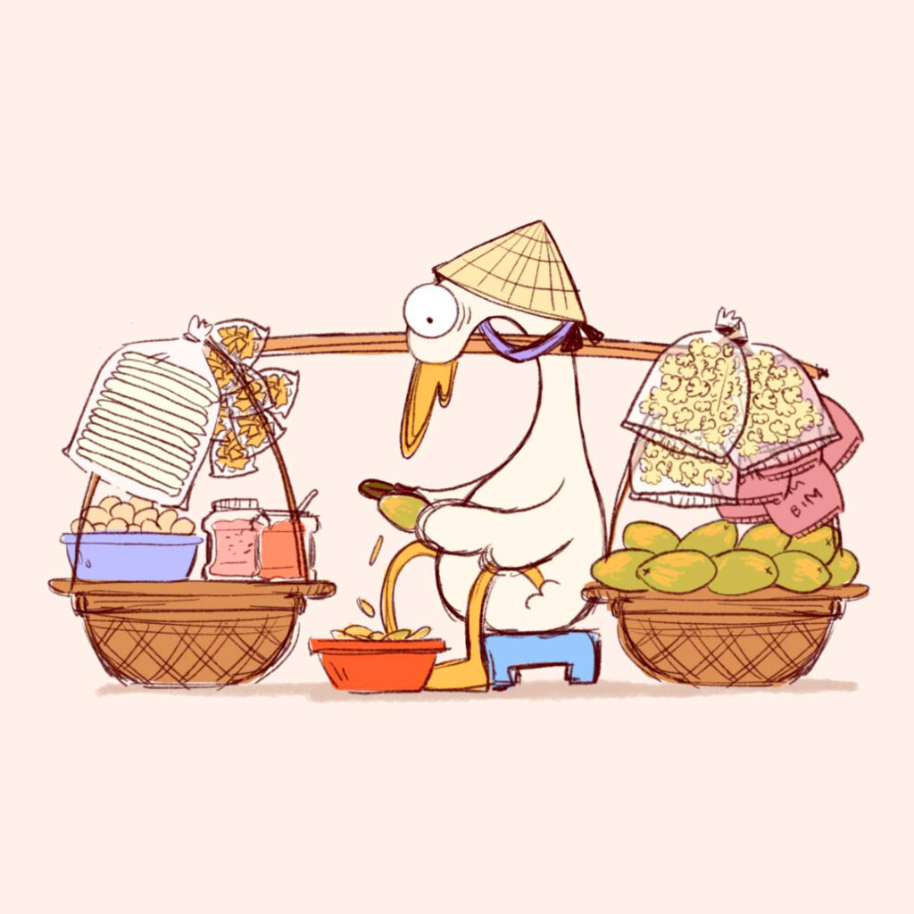 Đi chợ thôi, cả thế giới đang chờ tôi ở đây