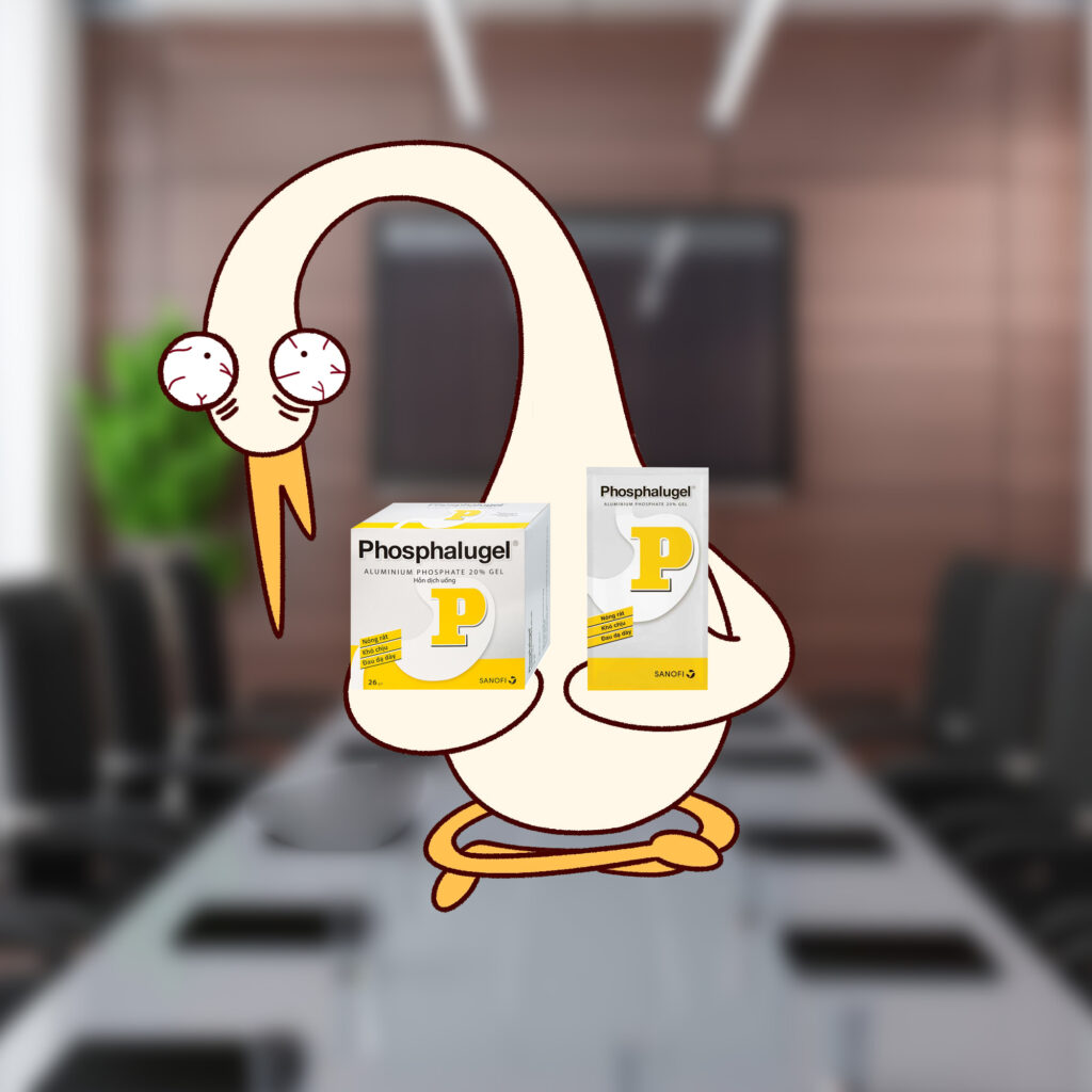 Đi làm thật hại cho dạ dày