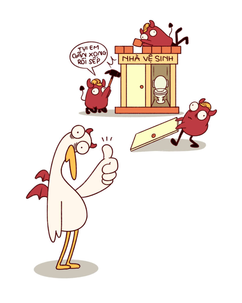 Tôi không làm được gì cả, chỉ có thể đứng nhìn