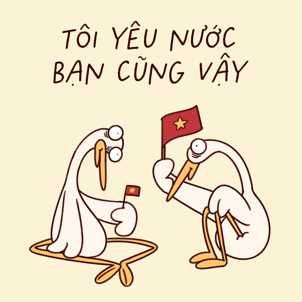 Sự hòa hợp tình yêu dân tộc trong mỗi người Việt