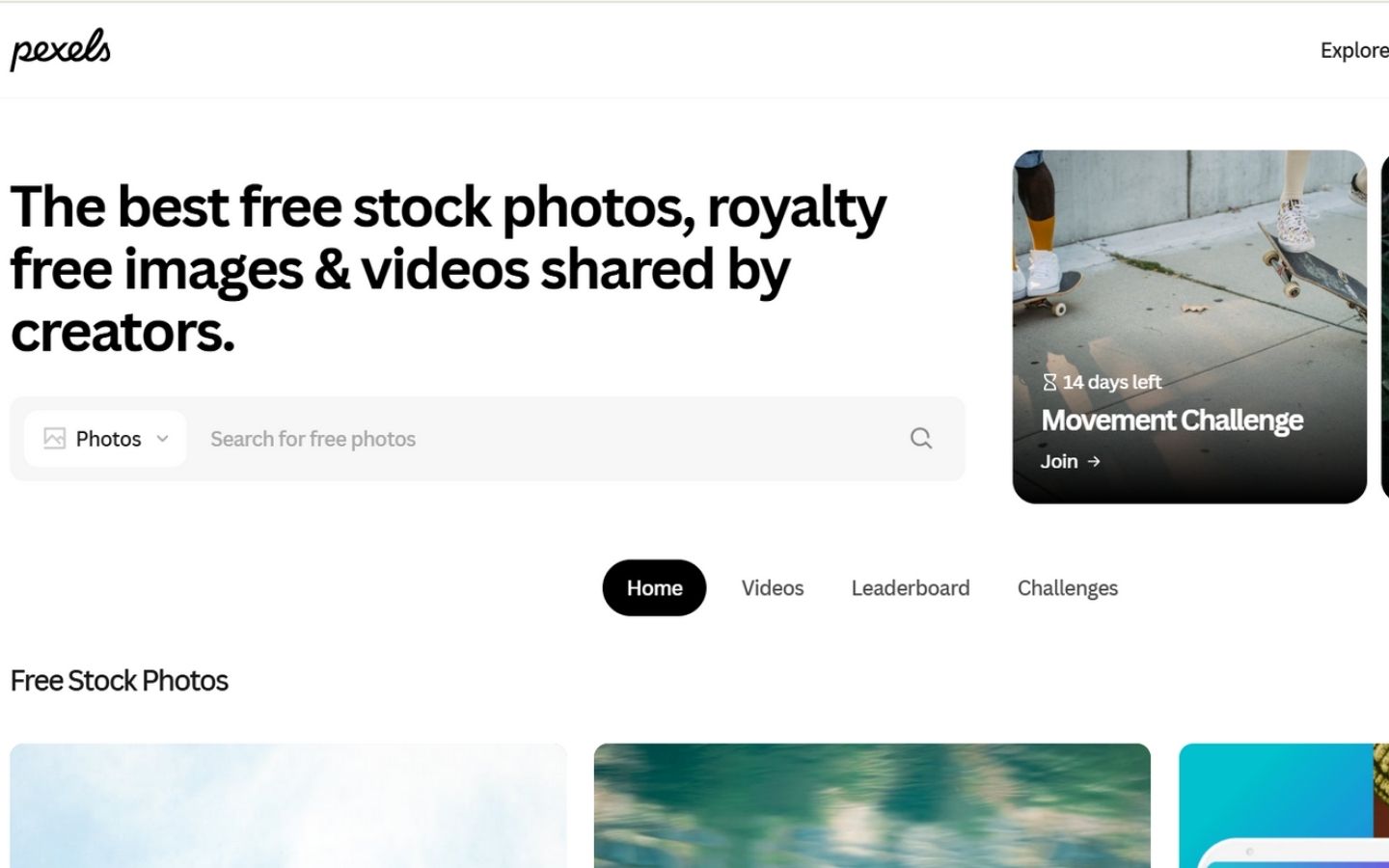 Pexels –  rang web tải hình nền đẹp mới nổi. (Nguồn: Internet)