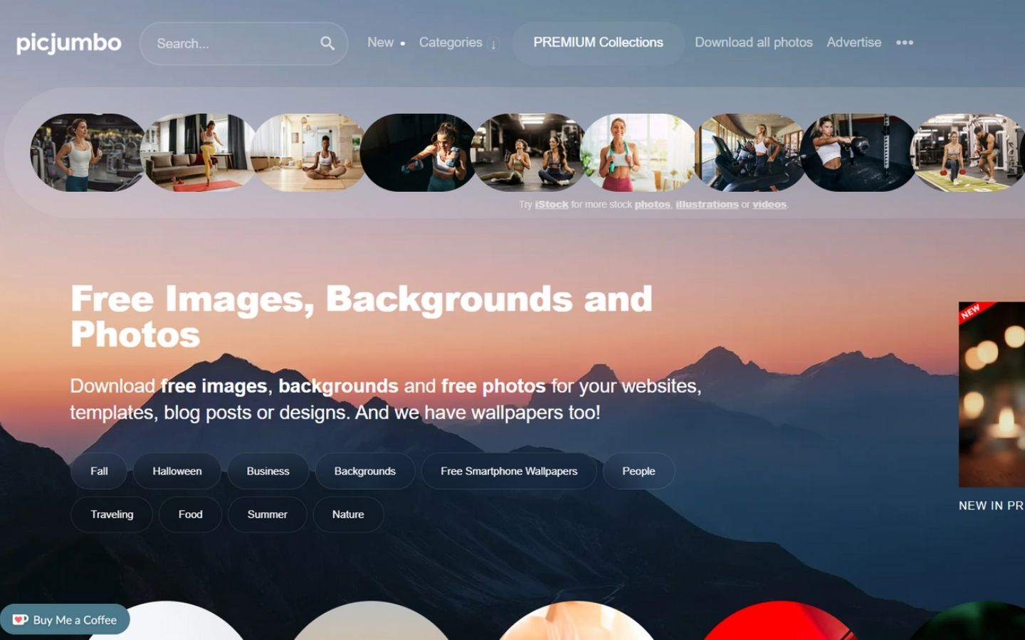 Picjumbo - Nguồn ảnh stock khổng lồ. (Nguồn: Internet)