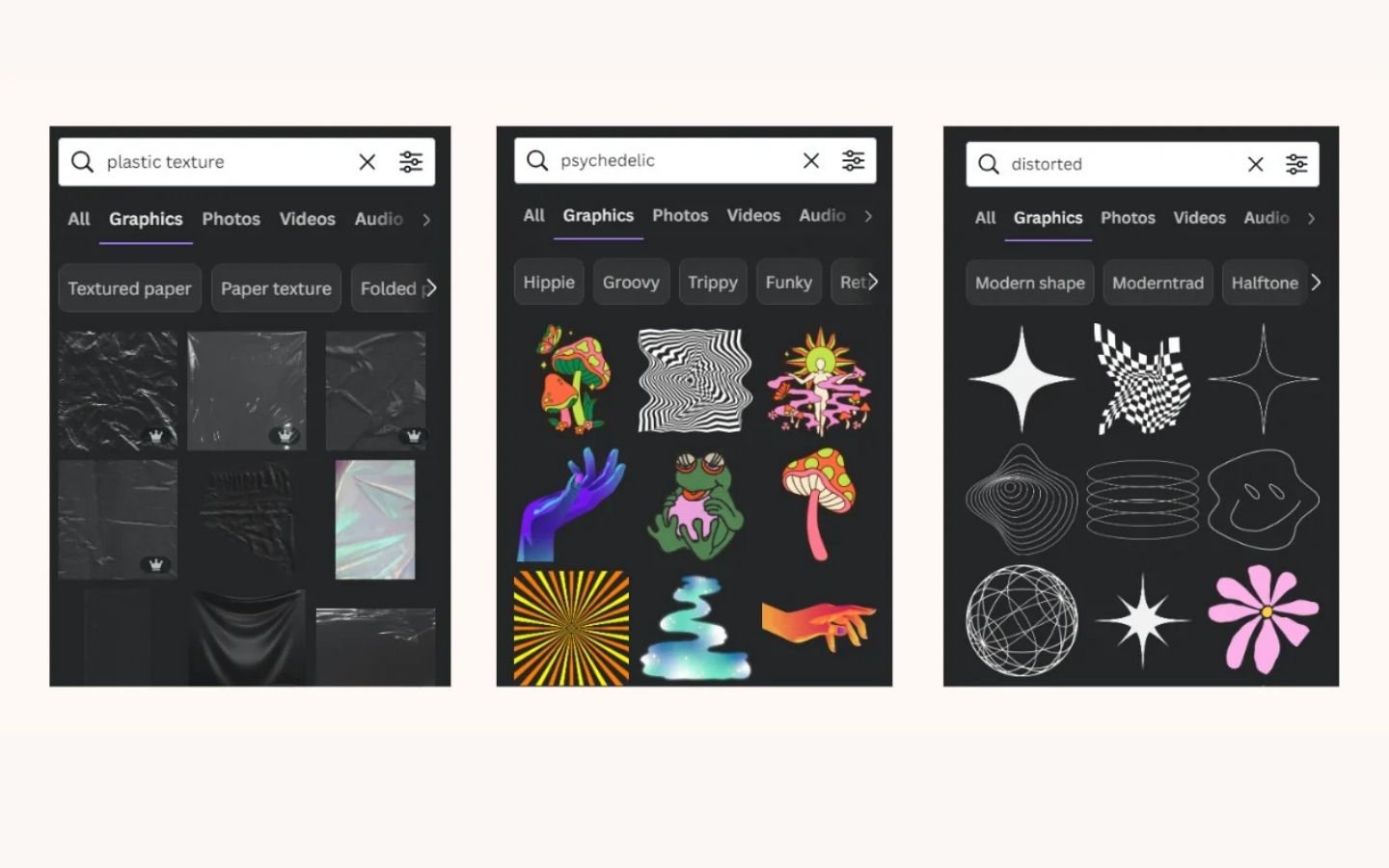 Từ khóa Canva giúp bạn tìm kiếm được nhiều mẫu thiết kế đẹp và độc lạ