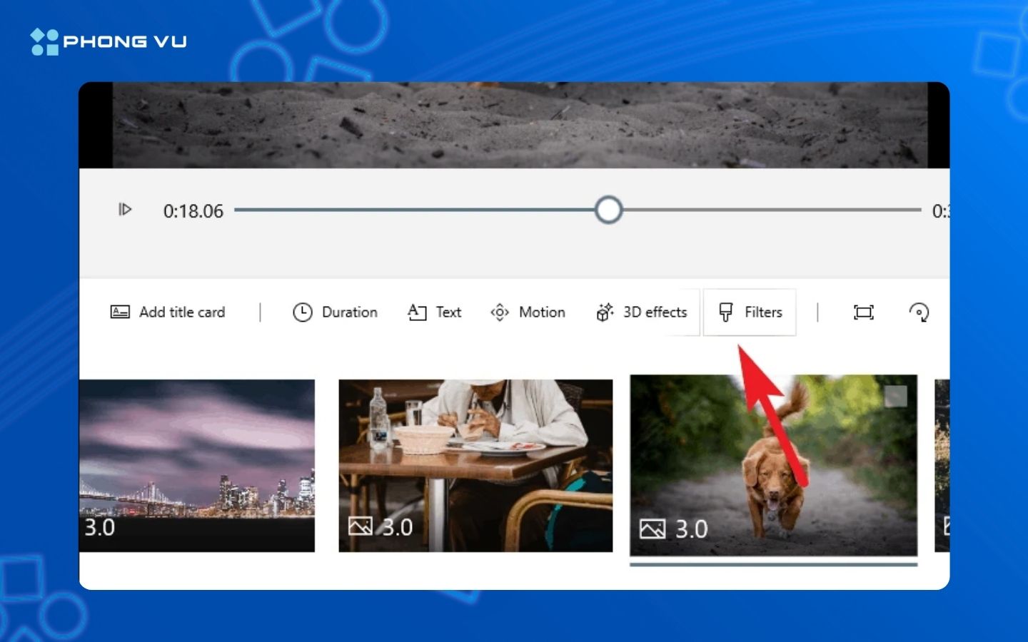 Thêm bộ lọc (filter) vào video