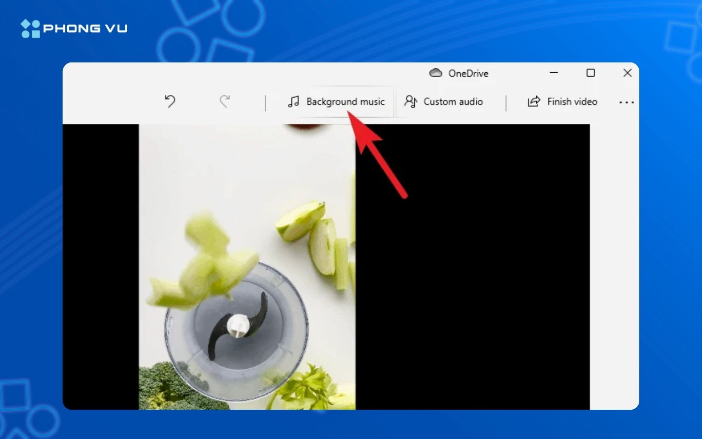 Thêm nhạc nền và âm thanh vào video