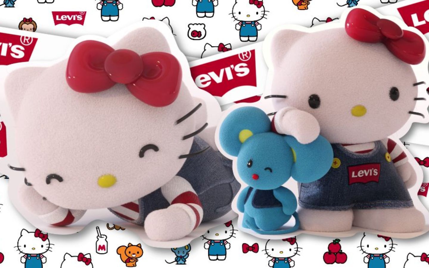 Hình nền Hello Kitty Levi's